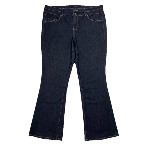 Torrid Womens Jean 20R Plus Size Bootcut High Waist Medium Stretch Dark Denim - Picture 1 of 6
